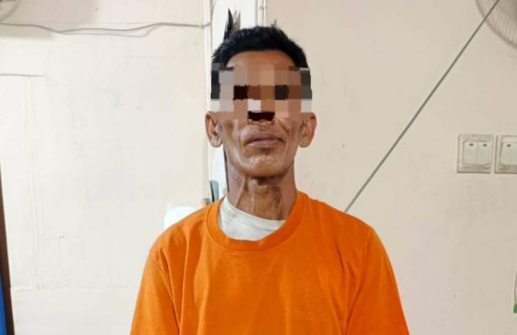 Polsek Kuantan Mudik Bekuk Pelaku KDRT di Desa Toar, Korban Cedera Parah