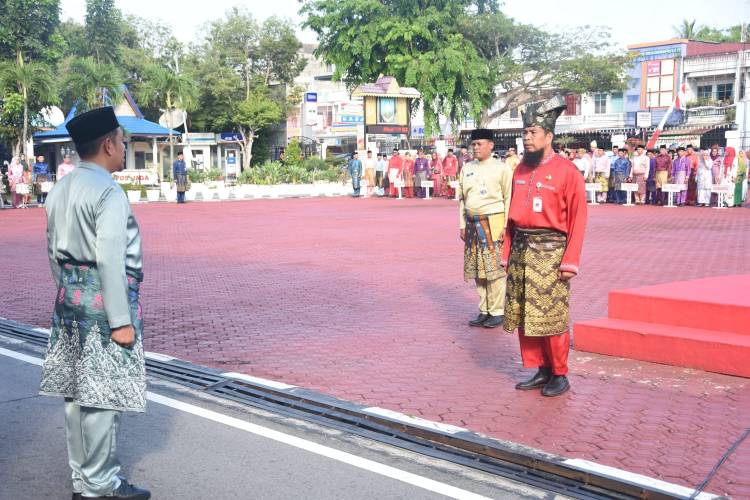 Pemkab Bengkalis Gelar Upacara Peringatan Hari Jadi ke-68 Provinsi Riau