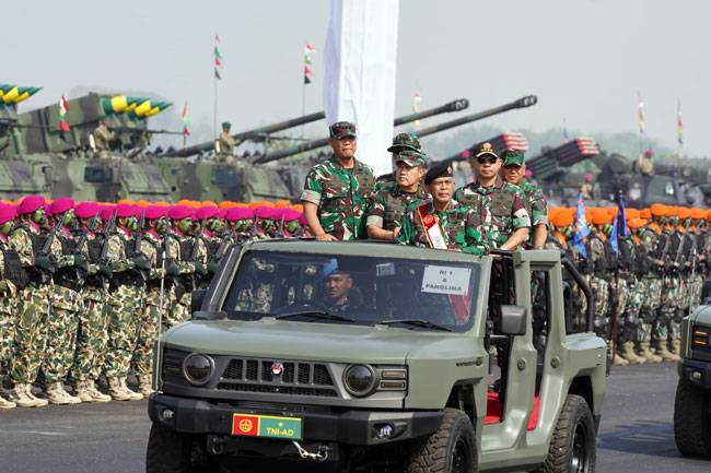 Panglima TNI Tinjau Kesiapan Upacara Gelar Pasukan Operasional dan Kehormatan Militer di Batujajar
