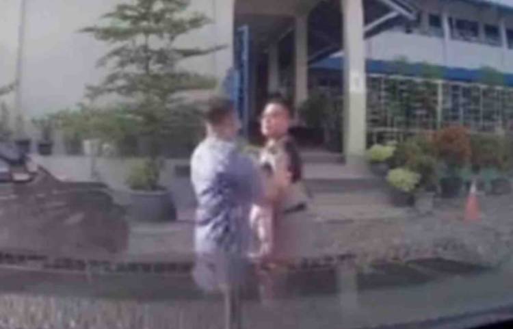 Polresta Pekanbaru Dalami Video Penganiayaan Pejalan Kaki yang Gendong Balita hingga Jatuh