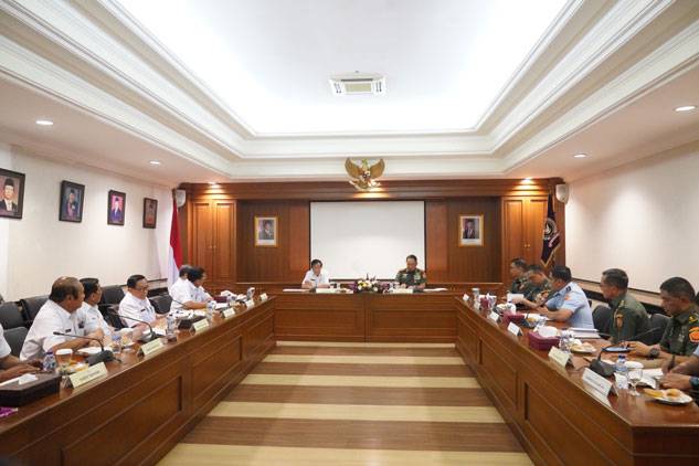 Panglima TNI Audiensi dengan Ketum PEPABRI