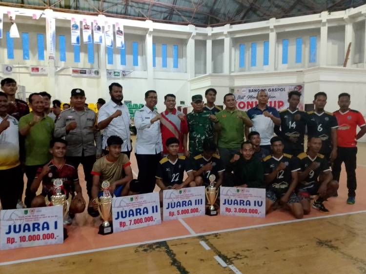 Wabup Rohil Jhony Charles Tutup Final KONI Cup 2025, Tim TBS Juara Pertama
