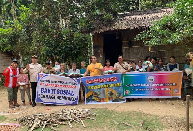 CSR NHR Group Menyapa Warga di Hutan TNBT