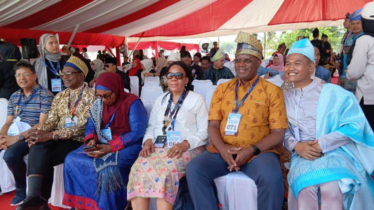 Dubes Mozambik Terpukau Saksikan Pacu Jalur Kuansing