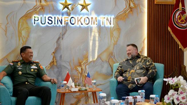 Kapuspen TNI Terima Atase Pers Kedubes AS, Perkuat Diplomasi Pertahanan melalui Komunikasi Strategis