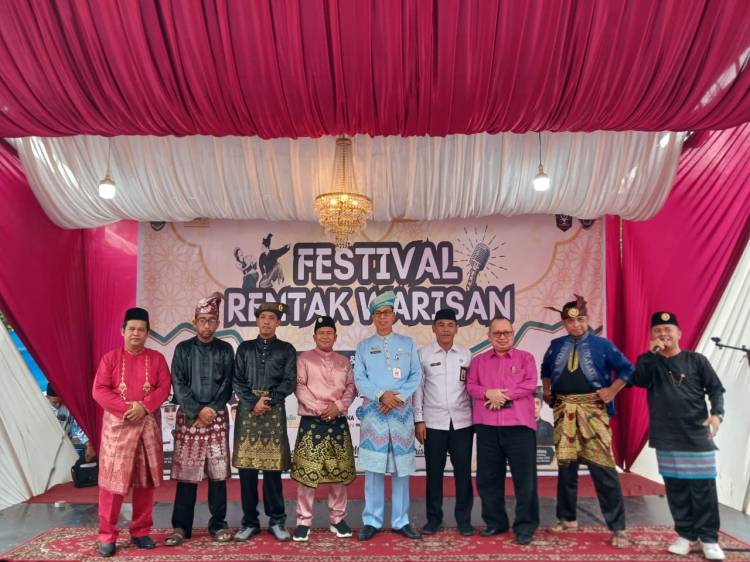 Festival Rentak Warisan Resmi Dibuka, Melayu Bergema di Mandau
