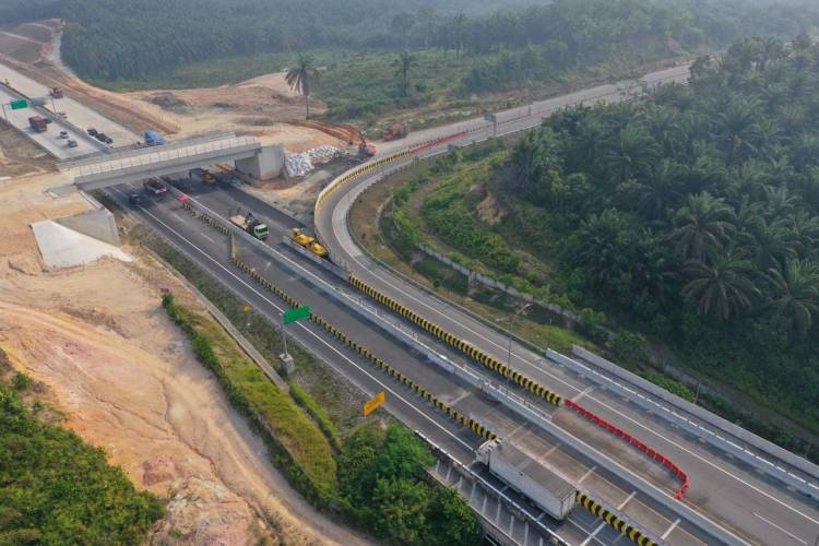 Hari Ini Akses Masuk Tol Pekanbaru Dialihkan ke Pintu Bypass