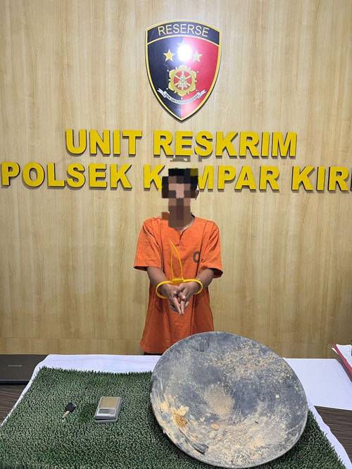 Respons Cepat Laporan Masyarakat, Polres Kampar Musnahkan Fasilitas Tambang Emas Liar di Kampar Kiri Hulu