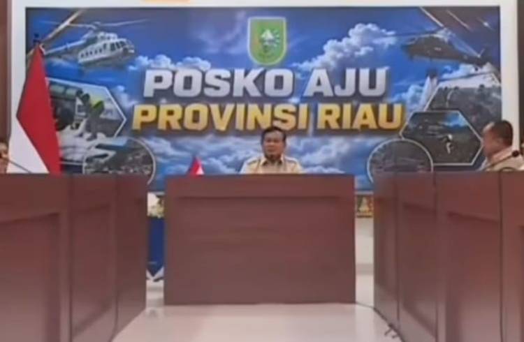 BPBD Laporkan Tersisa 7 Titik Api di Empat Kabupaten di Riau kepada Presiden