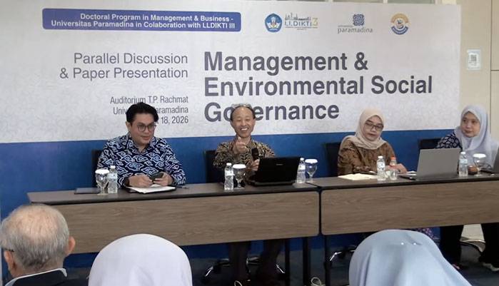 Universitas Paramadina, Kyoto University, dan LLDIKTI III Bahas Strategi ESG untuk Daya Saing Indonesia