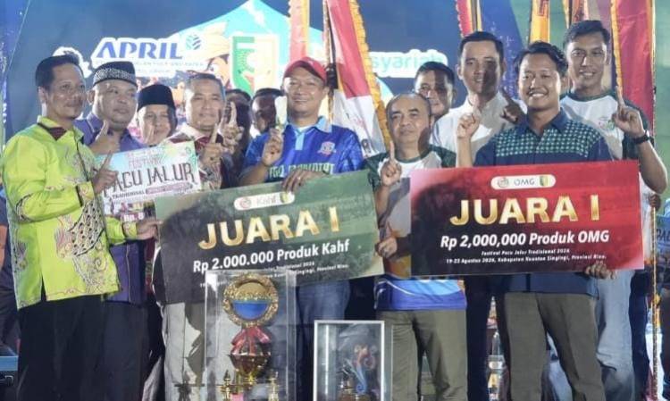 Alam Cahyo Juara Pacu Jalur 2026