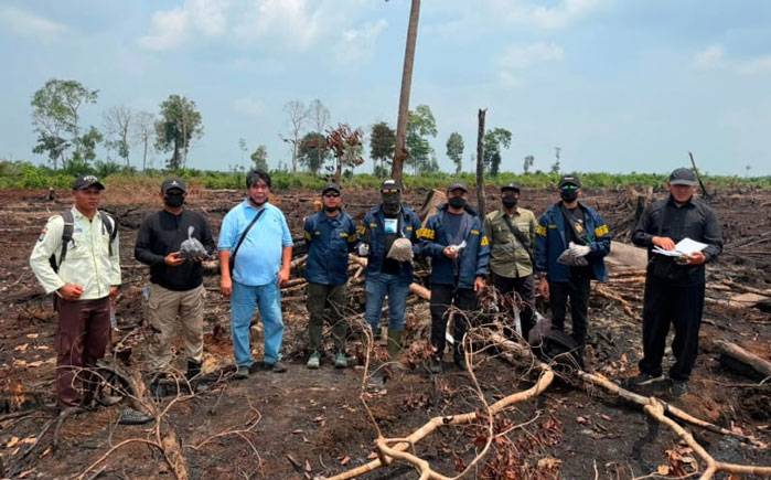 Polda Riau Turunkan Tim Ahli Terkait Kebakaran Hutan dan Lahan di Bengkalis