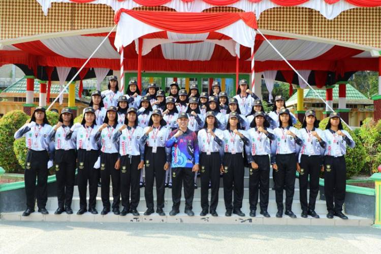 Bupati Inhil H. Herman Beri Motivasi untuk Calon Paskibraka Inhil 2026