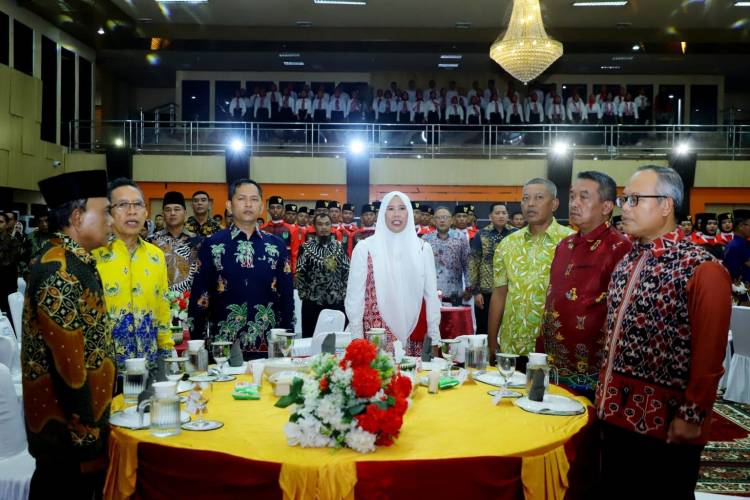 Malam HUT ke-81 Kemerdekaan RI, Momentum Pererat Persatuan dan Kebersamaan di Inhil