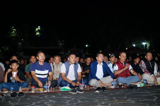 Anggota DPRD Inhil Muh. Iqbal Hadiri Acara Nobar Final Piala Dunia 2026