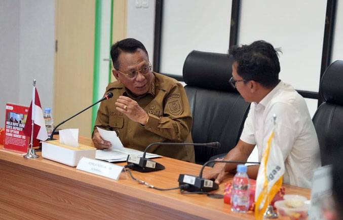 Hasil Jemput Bola ke Pusat: Bupati Rohil H. Bistamam Berhasil Cairkan Dana Transfer Miliaran Rupiah