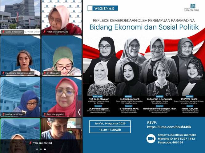 Perempuan Paramadina Soroti Ruang Publik, Ekonomi, dan Politik di 81 Tahun Kemerdekaan