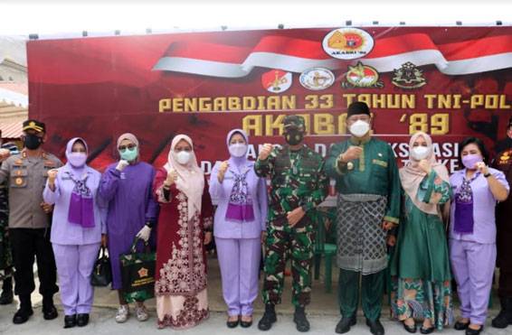 Pangkogabwilhan I Buka Komsos dan Baksos di Kepulauan Riau
