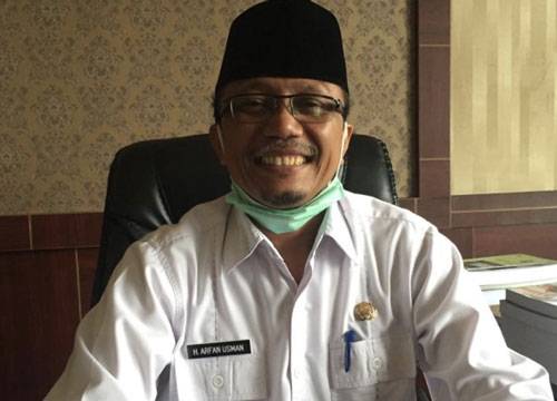 Sekda Siak Arfan Usman Lantik Dua Pejabat Pengawas
