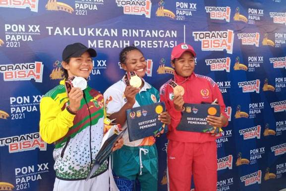 Raudani Fitra Pedayung Putri dari Kuansing Riau Raih Medali Perak di PON XX Papua
