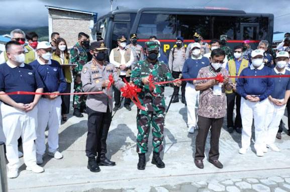 Panglima TNI Resmikan 1.500 Rumah Cinta Kasih dan Sekolah Terpadu di Palu Utara