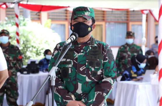 Panglima TNI: Lanjutkan Terus Vaksinasi Guna Membentuk Kekebalan Komunal