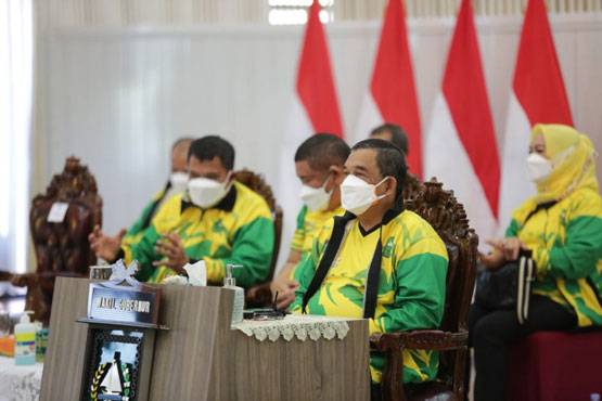 Wagubri Hadiri Puncak Peringatan Haornas XXXVIII Tahun 2021