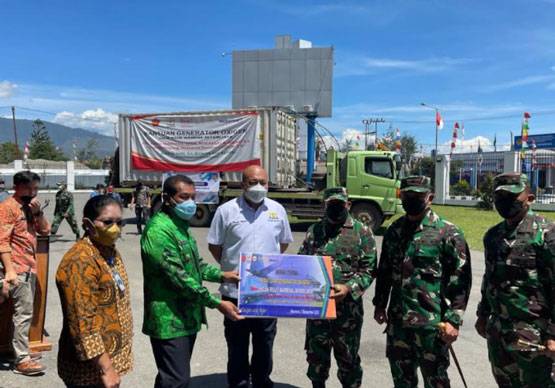 Generator Oksigen Bantuan TNI Untuk RSUD Tiba di Wamena