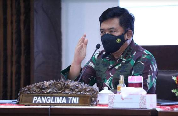 Panglima TNI: Kerja Keras dan Kolaborasi Semua Pihak Berhasil Turunkan Kasus Covid-19 di Malang