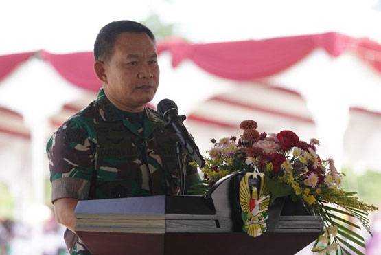 Kunker KSAD, Program Ketahanan Pangan TNI AD di Riau Bantu Sejahterakan Masyarakat