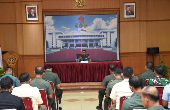Awali Tugas, Kapuspen TNI Laksanakan Entry Briefing