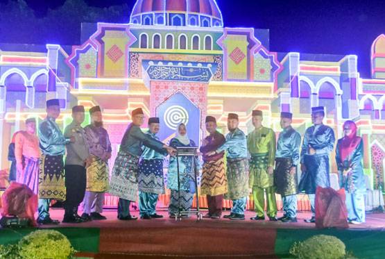 Bupati Kasmarni Buka MTQ Ke-4 Kecamatan Batin Solapam