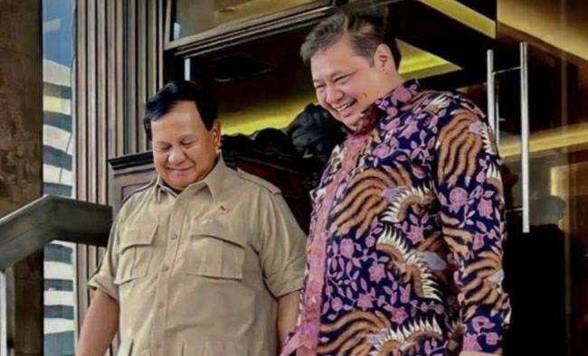 Pertemuan Prabowo-Airlangga Munculkan Peluang Tiga Poros Koalisi Pilpres