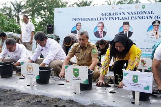 Inflasi Turun di Urutan 11, Deputi Kemenko Perekonomian RI Apresiasi Kerja TPID Riau