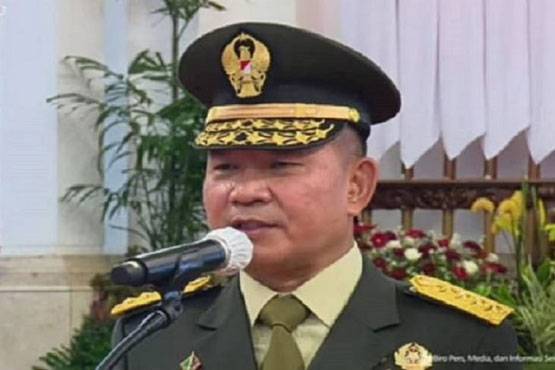KSAD Jenderal TNI Dudung Abdurachman Mutasi 264 Perwira Menengah, Empat Dandim Diganti
