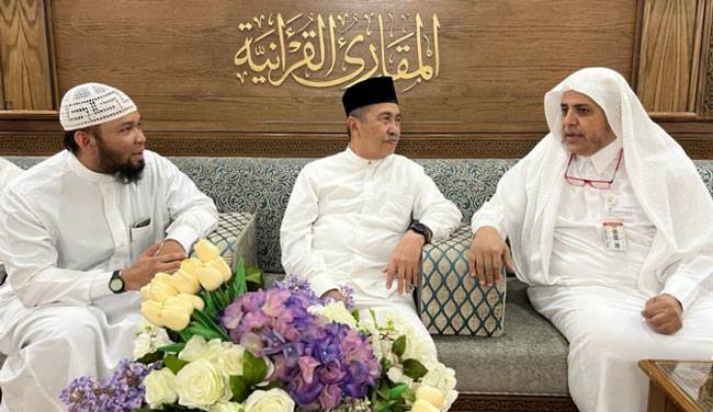 Persiapkan Quran Center Riau, Gubri Kunjungi Maqari Quran Madinah