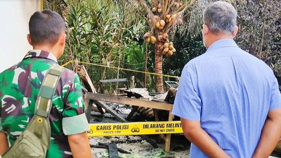 9 Ruangan Ludes Terbakar, Pembelajaran di SDN 06 Rambah Dibagi 2 Shift