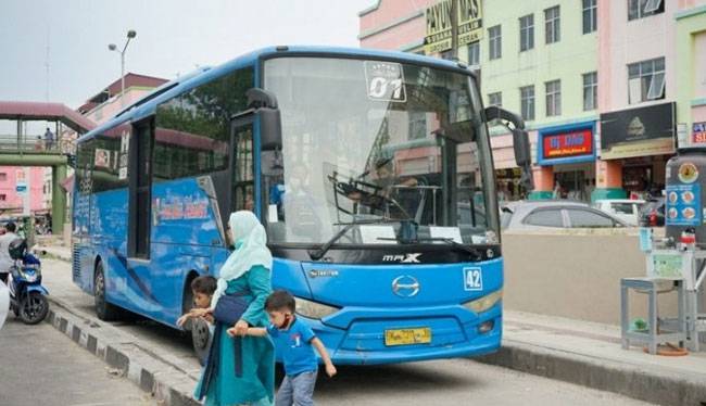 BBM Naik, Pengguna Bus TMP Meningkat, Dishub akan Subsidi