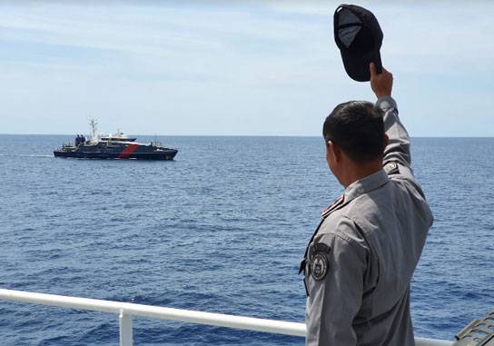 KN Pulau Dana-323 Tiba di Darwin Australia