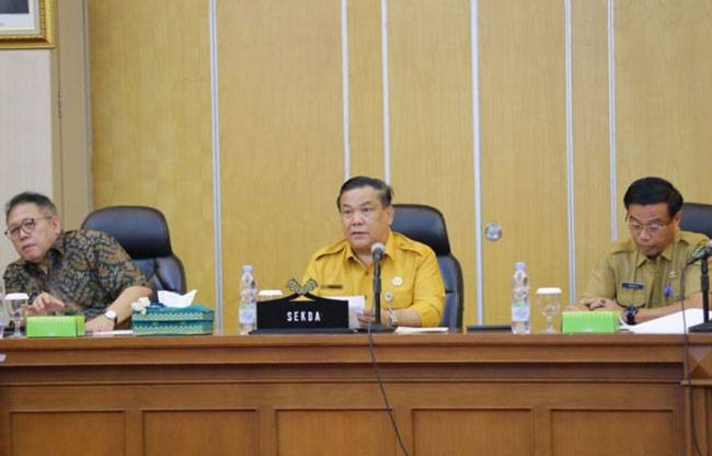 Pemprov Riau Gelar Rakor Penyelesaian Ketidaksesuaian Izin