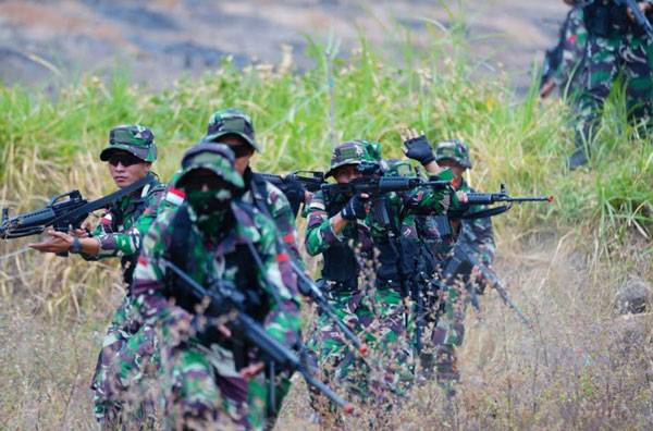 Pertajam Teknik dan Naluri Bertempur, Pasukan TNI dan US Gelar Latihan Ambush