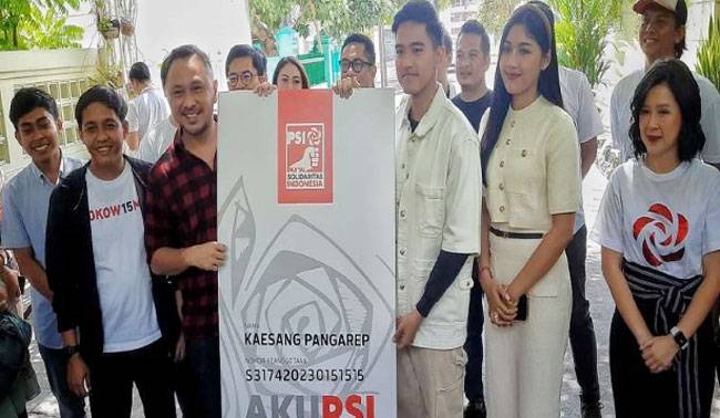 Kaesang Resmi Gabung PSI