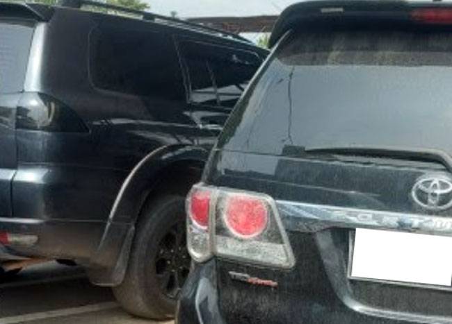 Selewengkan BBM, Pajero dan Fortuner Serta Tiga Pelaku Diamankan