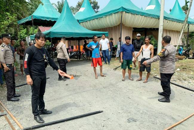 Pindahkan Tenda Pesta, 4 Warga Rohil Tewas Tersengat Listrik