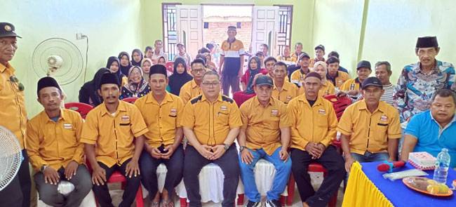 Hanura Rohil Lantik Pengurus PAC Kecamatan Kubu dan Gelar Pelatihan Saksi