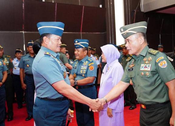 Panglima TNI Terima Korp Raport 33 Pati TNI