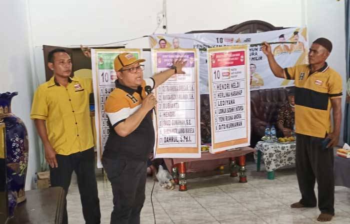 75 Calon Saksi Partai Hanura Ikuti Pelatihan dan Pendidikan