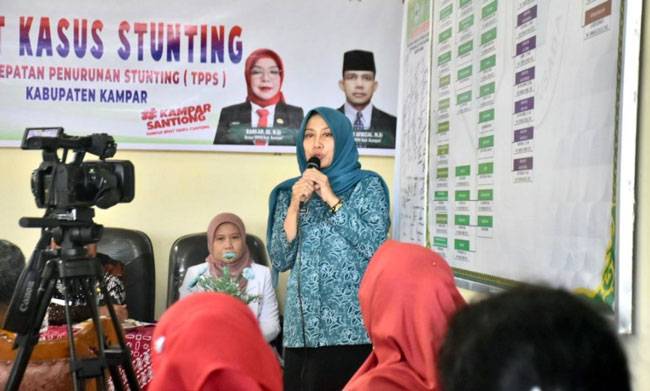 Jangan Ada yang Manipulatif Data Dalam Audit Kasus Stunting di Kampar