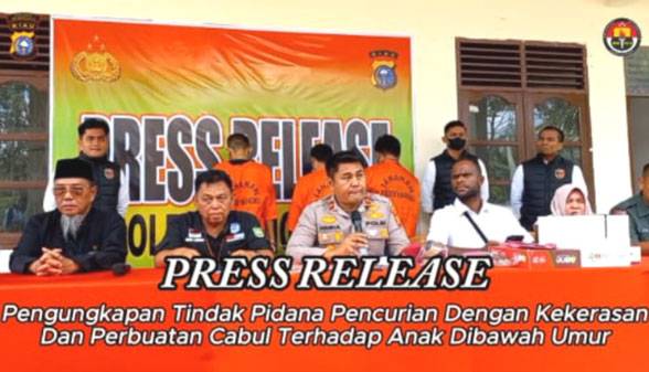 Polisi Tangkap Pelaku Cabul 39 Anak di Bengkalis Riau