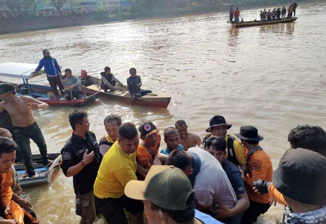 Satu Korban Tenggelam di Sungai Pagar Ditemukan Meninggal Dunia